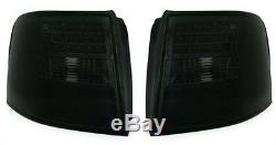 LED taillights rear LIGHTS set for AUDI A6 AVANT C5 98-05 in BLACK finish