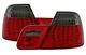 Led Taillights Set Red Black Finish For Bmw E46 Coupe 99-03 Lights Facelift