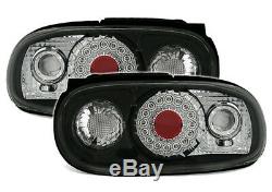 LED taillights set in clear black FINISH for Mazda MX5 MX-5 NA 89-98