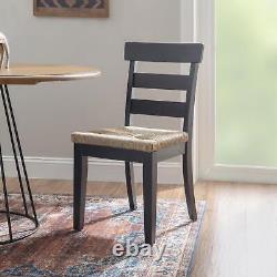 Linon Eliza Set Of 2 Dining Chair With Black Finish CH302BLK02U