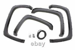 Lund Black Smooth Finish 4-Piece Fender Flare Set for 15-19 Colorado # RX108S
