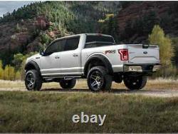 Lund Elite Series Black Rivet Style Fender Flares Smooth Finish RX125SA 2pc Set