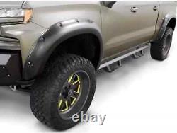 Lund Elite Series Black Rivet Style Fender Flares Smooth Finish RX125SA 2pc Set