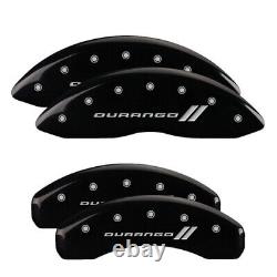 MGP Caliper Covers Set of 4 Black finish Silver Durango ll