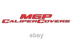 MGP Rear set 2 Caliper Covers Engraved Rear GT500 Shelby & Cobra Black finish si