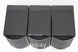 MK Sound X26 Satellite Speakers Set Of 3 Piano Black Gloss Finish