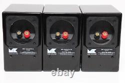 MK Sound X26 Satellite Speakers Set Of 3 Piano Black Gloss Finish