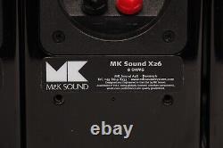 MK Sound X26 Satellite Speakers Set Of 3 Piano Black Gloss Finish