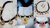 Matte Finish Black Dori Necklace Colour Thread Mala Set Cz Matti Finish Neckalce Haram Designs Trend