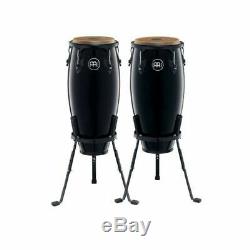 Meinl Percussion Headliner Conga Set 10 and 11 Wood Black Finish