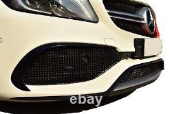 Mercedes AMG A45 Facelift (W176) Front Grill Set Black Finish (2015 2018)