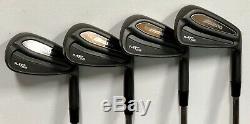 Mizuno MP58 Forged Iron Set (4-PW) NICE RH Xtreme Dark Finish HCR