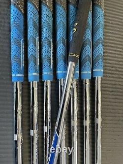 Mizuno MP 33 Forged Iron set Rare, Custom Order in Black Finish. 3-PW