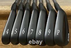 Mizuno MP 5 Forged Iron Set (4-PW) Excellent RH Xtreme Dark Finish TFELF