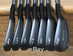 Mizuno MP 60 Forged Iron Set (4-PW) NICE RH Xtreme Dark Finish HCR