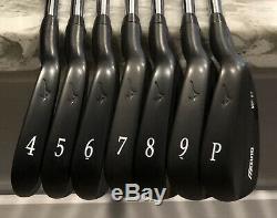 Mizuno MP 67 Forged Iron Set (4-PW) NICE RH Xtreme Black Finish SCRG