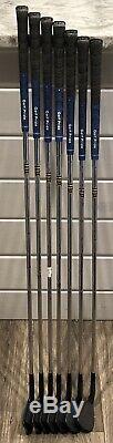 Mizuno MP 67 Forged Iron Set (4-PW) NICE RH Xtreme Black Finish SCRG