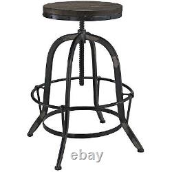 Modway Collect Set Of 4 Bar Stool With Black Finish EEI-1607-BLK-SET