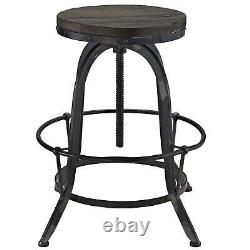 Modway Collect Set Of 4 Bar Stool With Black Finish EEI-1607-BLK-SET