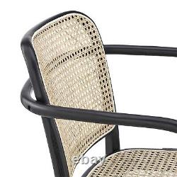 Modway Winona Wood Set Of 2 Dining Chair With Black Finish EEI-6076-BLK