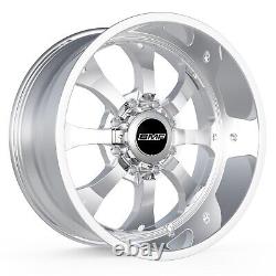 NEW SET OF 4 22 BMF WHEELS PAYBACK 22X10.5 8x170 POLISHED FINISH