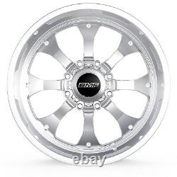 NEW SET OF 4 22 BMF WHEELS PAYBACK 22X10.5 8x170 POLISHED FINISH