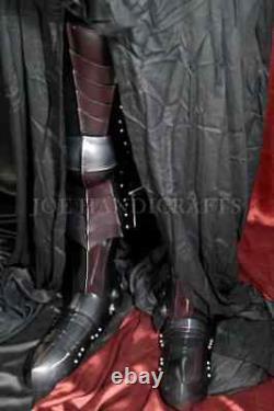 Nazgul leg Set Costume, Black Finish, Ring Wraith Witch King Halloween Costume