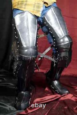 Nazgul leg Set Costume, Black Finish, Ring Wraith Witch King Halloween Costume
