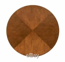 New Modern 5pc Boyer Black Cherry Finish Wood Round Counter Dining Table Set