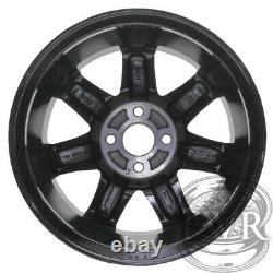 New Set of 4 15 Machined and Black Alloy Wheels Rims for 1998-2005 Honda Civic