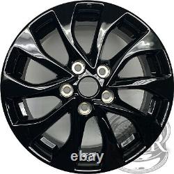 New Set of 4 16 Black Alloy Wheels Rims for 2013-2019 Nissan Sentra Midnight