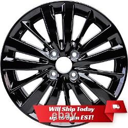 New Set of 4 16 Gloss Black Sport Alloy Wheels Rims for 2009-2020 Honda Fit