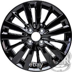 New Set of 4 16 Gloss Black Sport Alloy Wheels Rims for 2009-2020 Honda Fit