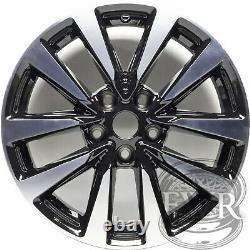 New Set of 4 17 Alloy Wheels Rims for 2013-2018 Nissan Altima Machine Black