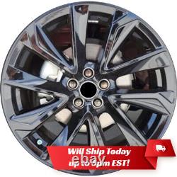 New Set of 4 18 Black Alloy Wheels Rims for 2003-2022 Toyota Corolla Nightshade