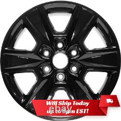 New Set of 4 18 Gloss Black Alloy Wheels Rims for 2004-2020 Ford F150 F-150