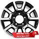 New Set Of 4 18 Machined And Black Alloy Wheels For 2007-2021 Toyota Tundra