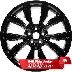 New Set of 4 19 Gloss Black Alloy Wheels Rims for 2013-2019 Ford Escape