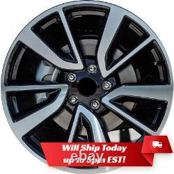 New Set of 4 19 Machine Black Alloy Wheels Rims for 2008-2020 Nissan Rogue