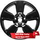 New Set Of 4 20 Gloss Black Alloy Wheels Rims For 2002-2018 Dodge Ram 1500