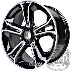 New Set of 4 20 Machined and Black Alloy Wheels for 2011-2019 Ford Explorer