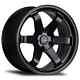 New Set Of Avid1 Av06 18x9.5 +38et 5x114.3 Matte Black Finish (set Of 4 Wheels)
