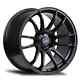 New Set Of Avid1 Av20 18x8.0 +35et 5x114.3 Matte Black Finish (set Of 4 Wheels)
