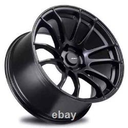 New Set of Avid1 AV20 18x8.5 +33et 5x100 Matte Black Finish (Set of 4 Wheels)