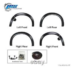 OE Style Fender Flares Fits Dodge Ram 1500 2009-2018 Paintable Finish Full Set