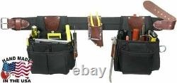 Occidental Leather 9525LG The Finisher Set Large Tool Belt with 25 Pockets