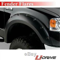 Off Road Smooth Pocket Style Fender Flares Pocket Style For 2004-2008 Ford F150