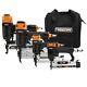 P4fncb Pneumatic Finishing Nailer And Stapler Kit With Bag And Fasteners 4-p