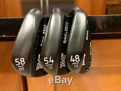 PXG Milled 0311T wedge set, 48 54 58 Sugar Daddy Darkness Finish withupgrades