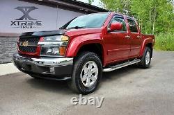 Paintable Black 04-12 Chevrolet Colorado Extended Style Fender Flares Full Set